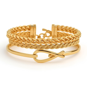 Aurora Gold Bracelet Stack